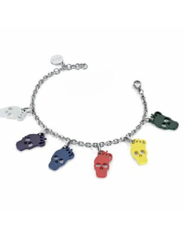 Bracelet Femme Miss Sixty COLORFULL SKULLS