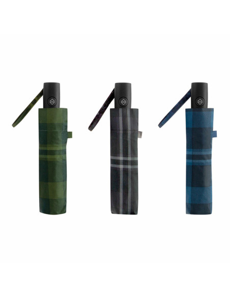 Parapluie pliable C-Collection Clima Pongee Automatique 7 Tiges (Ø 56 cm)