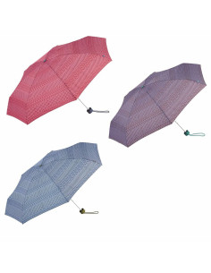 Parapluie pliable C-Collection Assortiment de couleurs 6 x 4 x 18 cm Ø 90 cm Ethnique