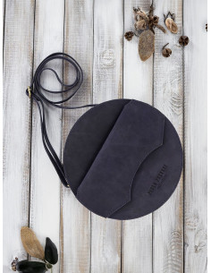  Sac en cuir naturel model 191528 Galanter 