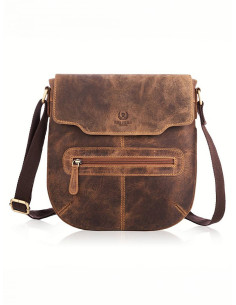  Sac en cuir naturel model 191537 Galanter 