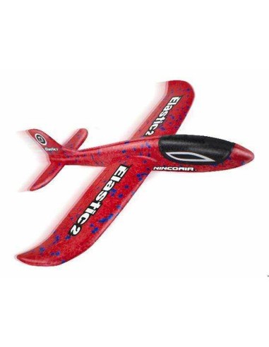 Avion Ninco Elastic Planeur Rouge 38 cm