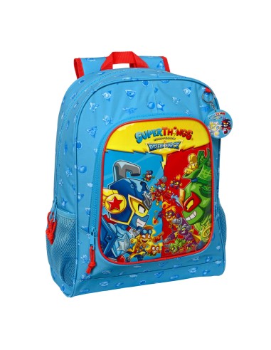 Cartable SuperThings Rescue force 32 x 42 x 14 cm Bleu