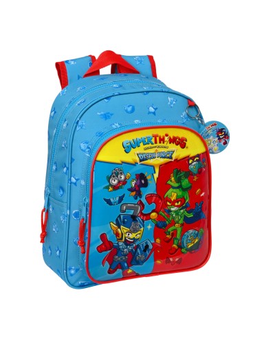 Cartable SuperThings Rescue force 27 x 33 x 10 cm Bleu