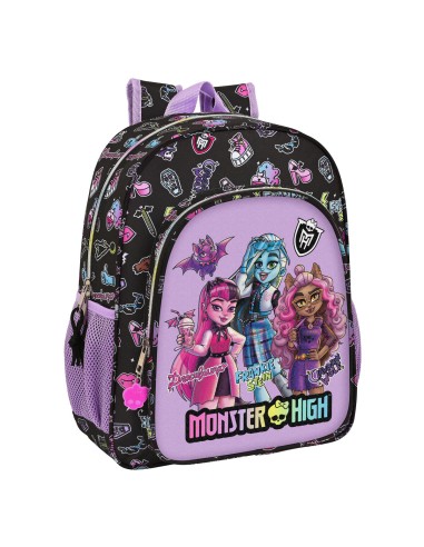 Cartable Monster High Creep Noir 32 X 38 X 12 cm