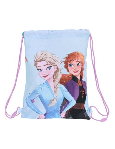 Sac à dos serré par des ficelles Frozen Believe Lila