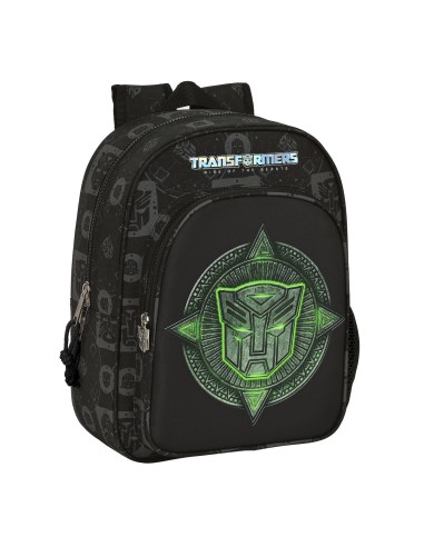 Cartable Transformers 26 x 34 x 11 cm Noir