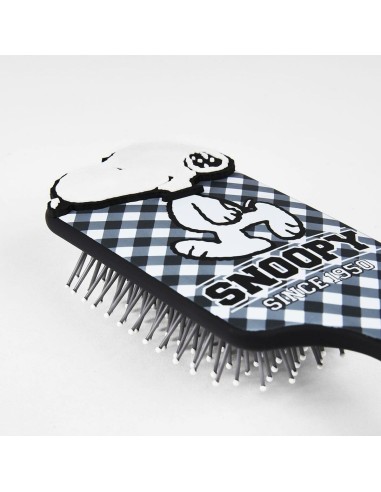 Brosse Snoopy Noir Blanc