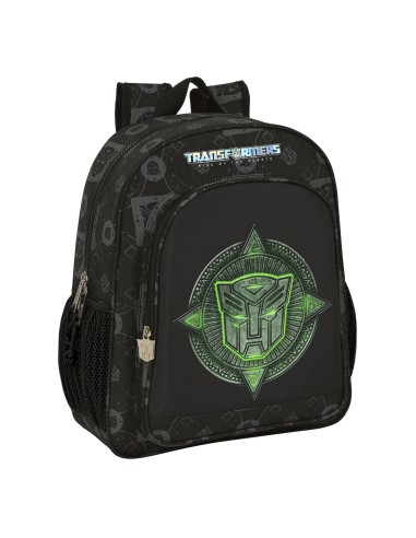 Cartable Transformers 32 x 38 x 12 cm Noir