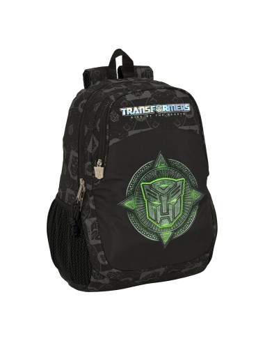 Cartable Transformers Noir 32 x 44 x 16 cm