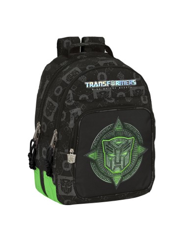 Cartable Transformers Noir 32 x 42 x 15 cm