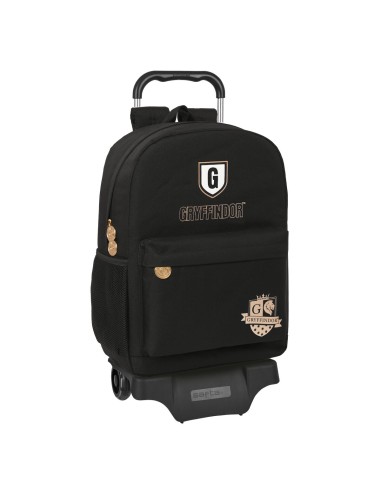 Cartable à roulettes Harry Potter Bravery Noir 30 x 43 x 14 cm