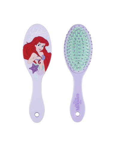 Brosse Démêlante Princesses Disney Violet Turquoise