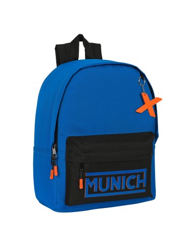 Cartable Munich Submarine 31 x 40 x 16 cm Bleu électrique