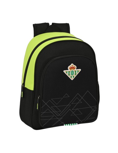 Cartable Real Betis Balompié Noir Citron 28 x 34 x 10 cm