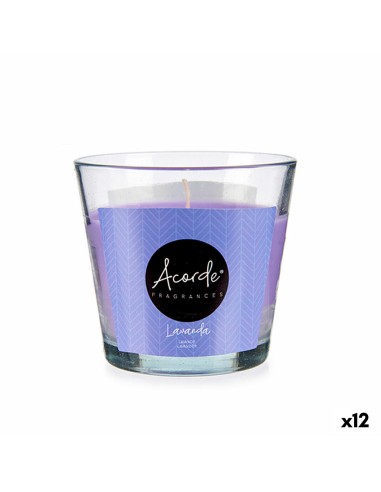 Bougie Parfumée Lavande (120 g) (12 Unités)