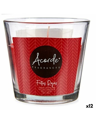 Bougie Parfumée Fruits rouges (12 Unités)