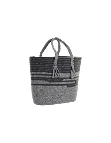 Sac DKD Home Decor 48 x 16 x 36 cm Gris