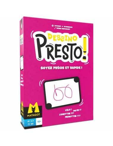 Jeu de société Asmodee Dessino Presto (FR)