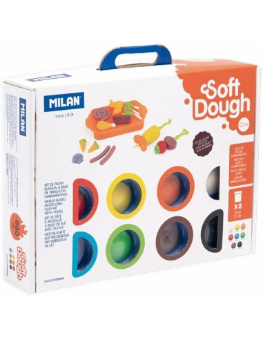 Pâte à modeler Milan Soft Dough BBq Multicouleur