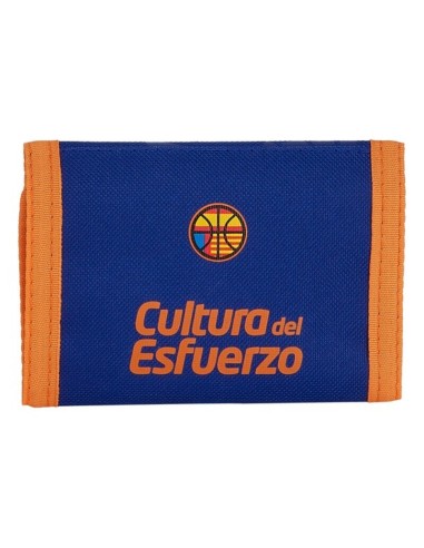 Portefeuille Valencia Basket Bleu Orange