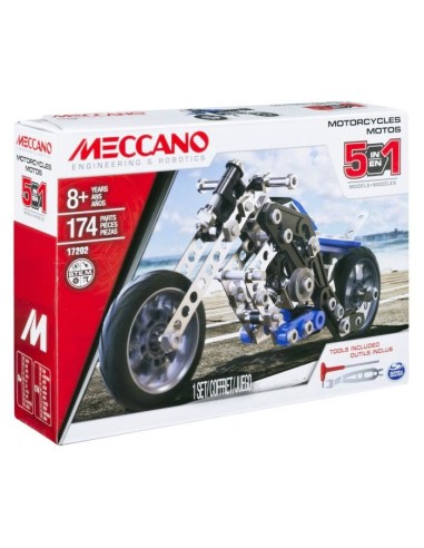 MECCANO Coffret 5 modeles de moto