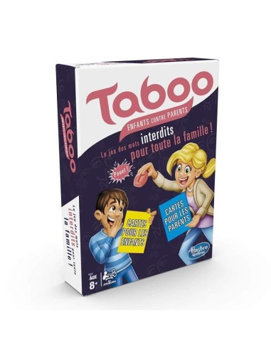 HASBRO GAMING - Taboo, Edition Famille - Jeu de Société, Jeu de Réflexion version française