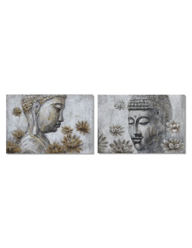 Cadre DKD Home Decor Buda (2 pcs) (120 x 2.8 x 80 cm)