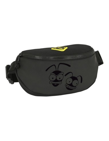 Sac banane El Hormiguero Noir (23 x 14 x 9 cm)