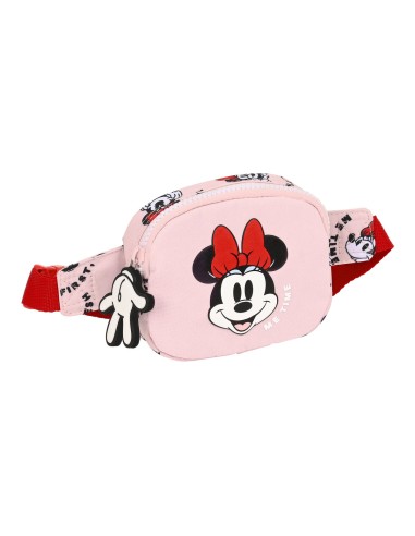 Sac banane Minnie Mouse Me time 14 x 11 x 4 cm Rose