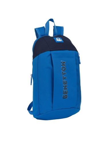 Sac à dos Casual Benetton Deep water Bleu 10 L