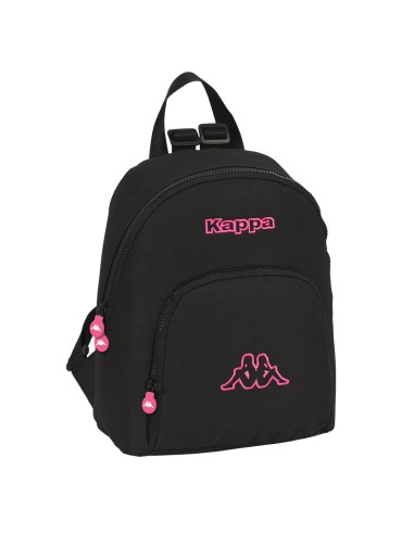 Sac à dos Casual Kappa Black and pink Noir 13 L