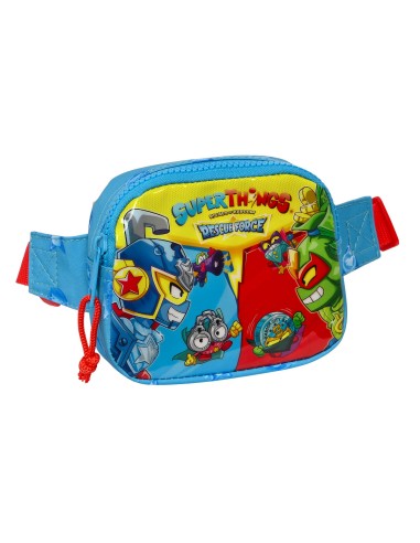 Sac banane SuperThings Rescue force 14 x 11 x 4 cm Bleu Enfant