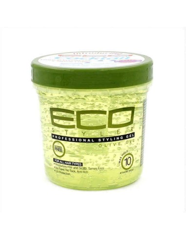 Gel de Fixation Moyenne Eco Style Huile d'Olive (473 ml)