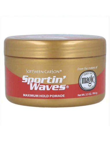 Fixateur fort pour cheveux Soft  Sheen Carson Sportin'Waves (99,2 g)