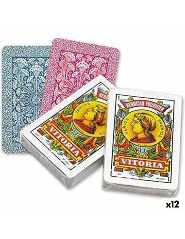 Cartes à jouer Espagnoles (50 cartes) Fournier 12 Unités (61,5 x 95 mm)