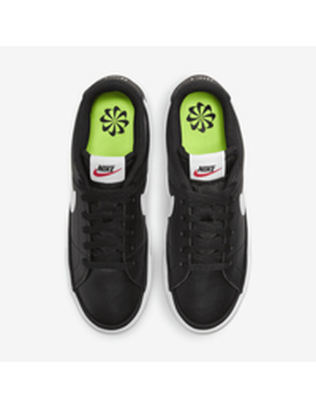 Chaussures casual femme Nike Court Legacy Next Nature Noir