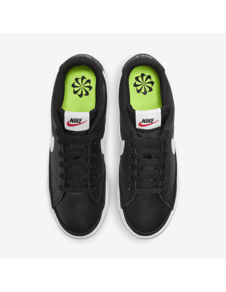 Chaussures casual femme Nike Court Legacy Next Nature Noir