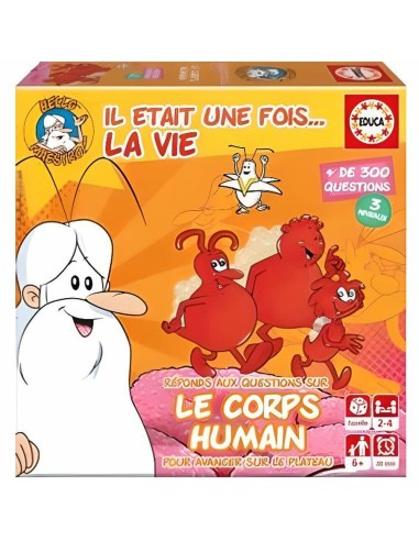 Jeu de société Educa Le Corps Humain - Il etait une fois...La vie 17352