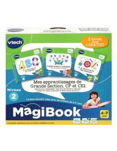 VTECH - MAGIBOOK - Mes apprentissages de Grande Section, CP et CE1