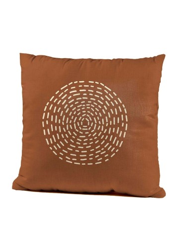 Coussin étnico Beige 45 x 45 cm