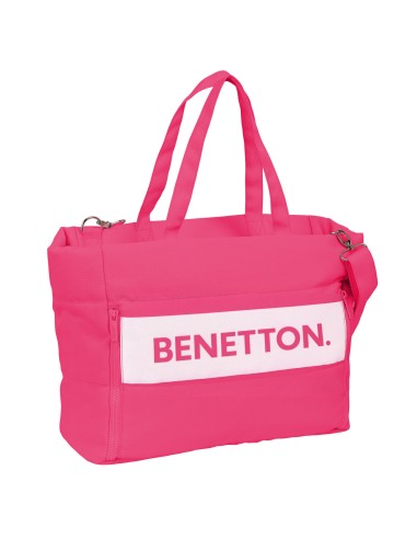 Housse pour ordinateur portable Benetton Raspberry Fuchsia (54 x 31 x 17 cm)