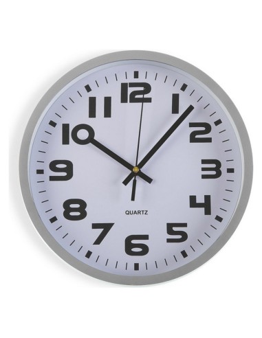 Horloge Murale Versa Plastique 3,8 x 25 x 25 cm