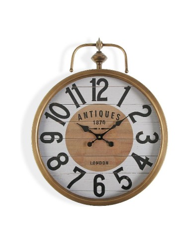 Horloge Murale Versa Antiques Métal (6 x 60 x 48 cm)