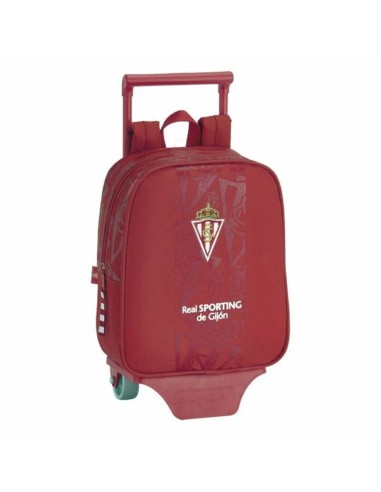 Cartable à roulettes 805 Real Sporting de Gijón 611972280 Rouge