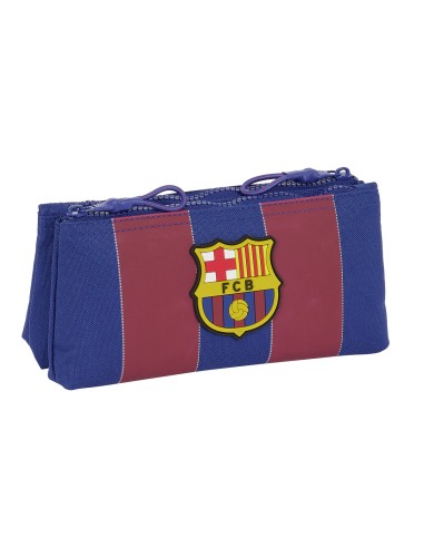 Nécessaire de Voyage F.C. Barcelona Rouge Blue marine Sportif 22 x 10 x 8 cm