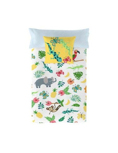 Housse de Couette Costura Jungle Exotic Lit 1 persone (150 x 220 cm)