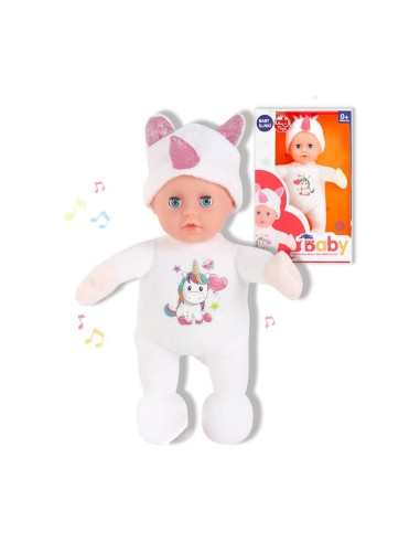 Bébé poupée Reig 25 cm Licorne Jouet Peluche