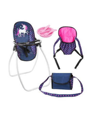 Accessoires pour poupées Reig Rose Blue marine 9 en 1