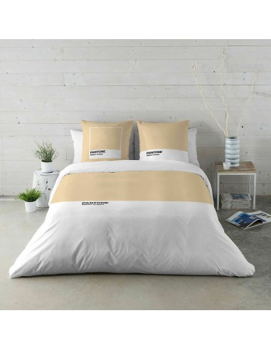 Housse de Couette Pantone Melon Cream Lit ½ persones (220 x 220 cm)